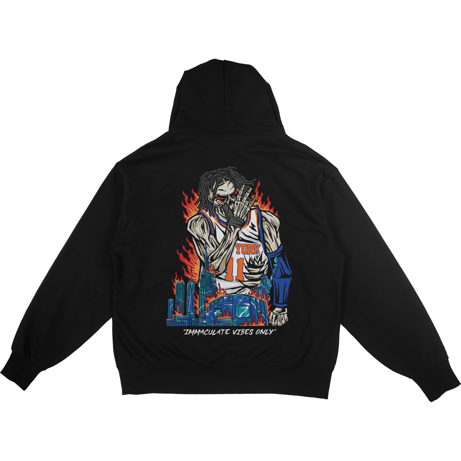 Immaculate Vibes Only Hoodie - Home Jersey - Black