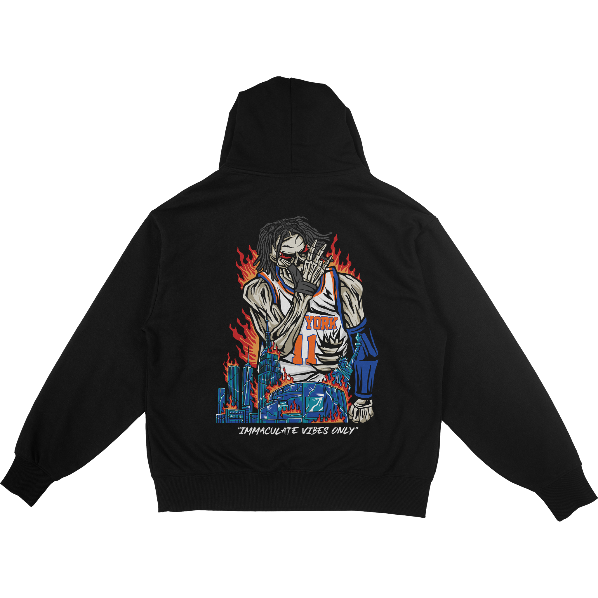 Immaculate Vibes Only Hoodie - Home Jersey - Black