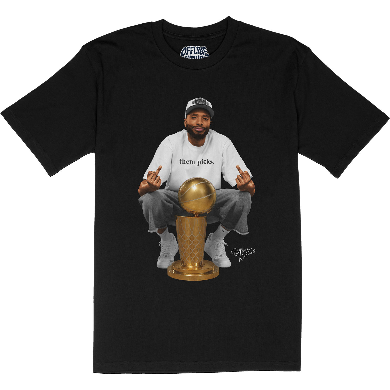 F Them Picks - T-Shirt - Black