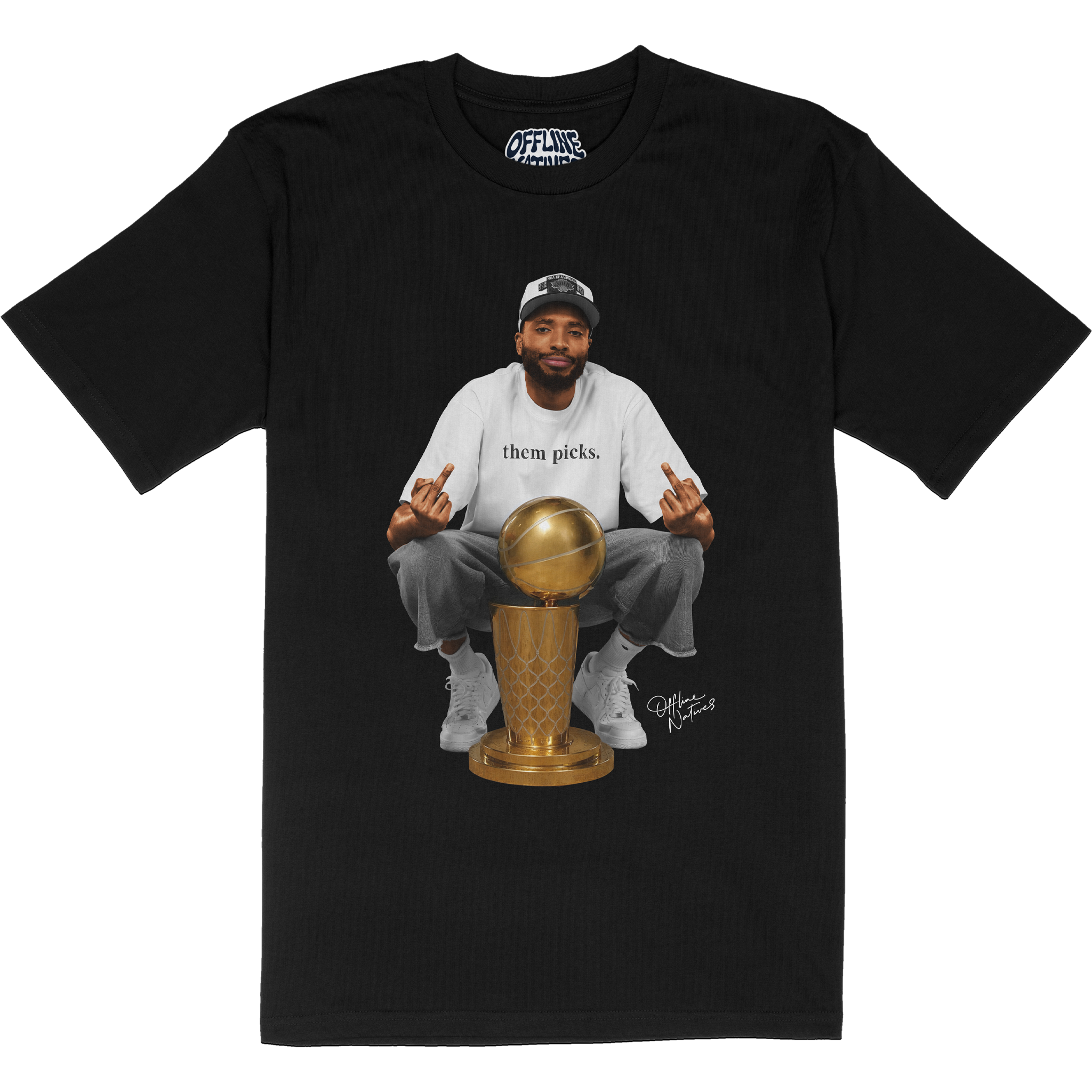 F Them Picks - T-Shirt - Black