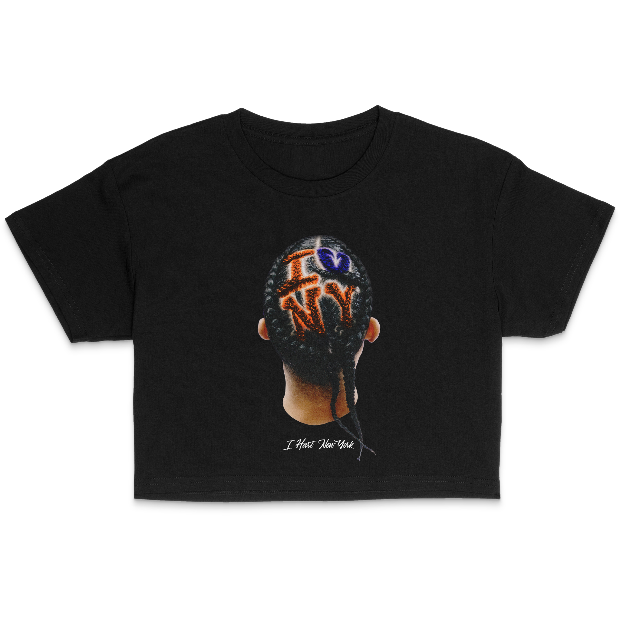 Josh Hart - I Hart New York - Women's - Crop T-Shirt - Black