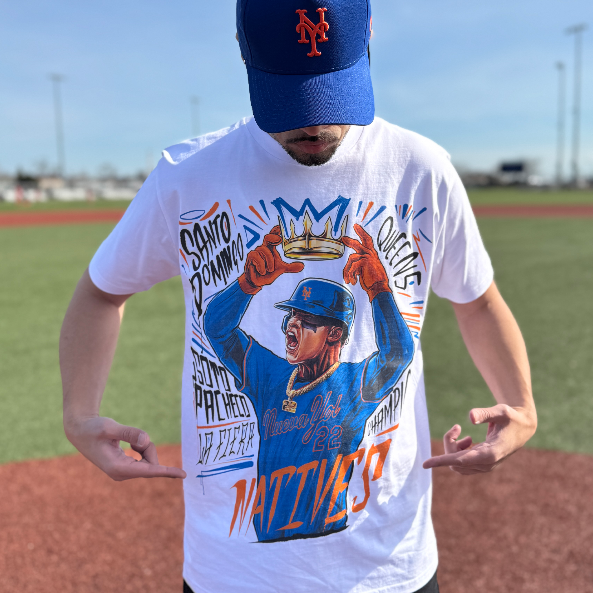 Juan Soto - NuevaYol Mets - T-Shirt - White