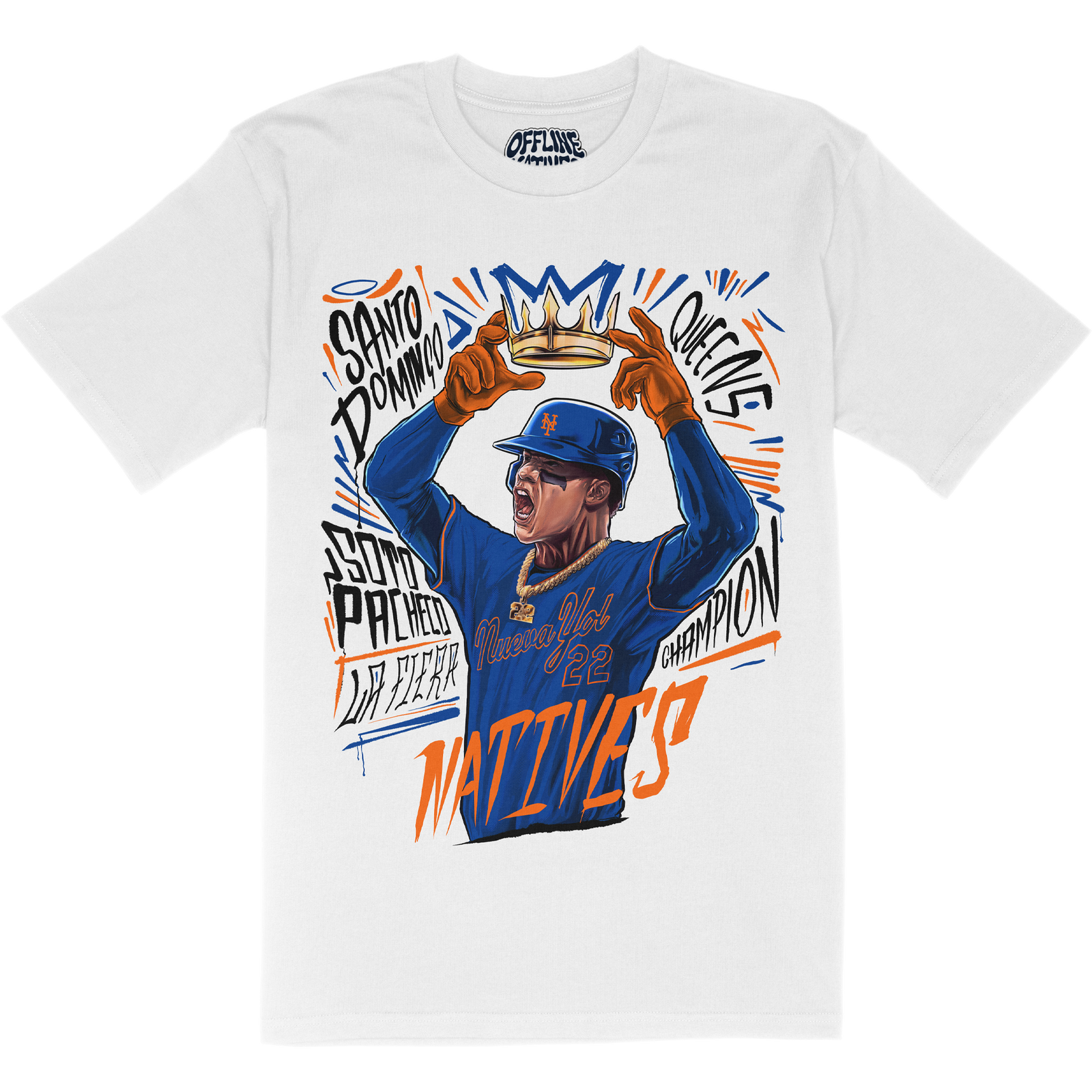 Juan Soto - NuevaYol Mets - T-Shirt - White