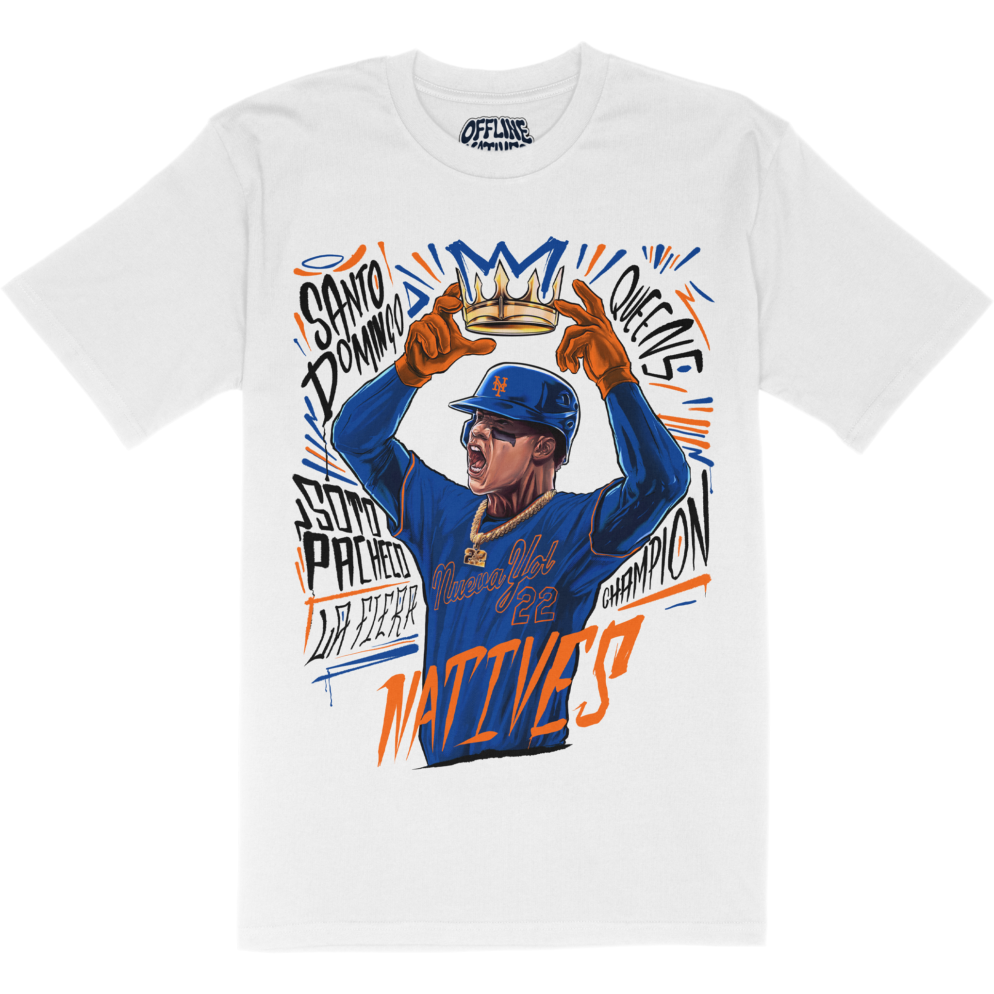 Juan Soto - NuevaYol Mets - T-Shirt - White
