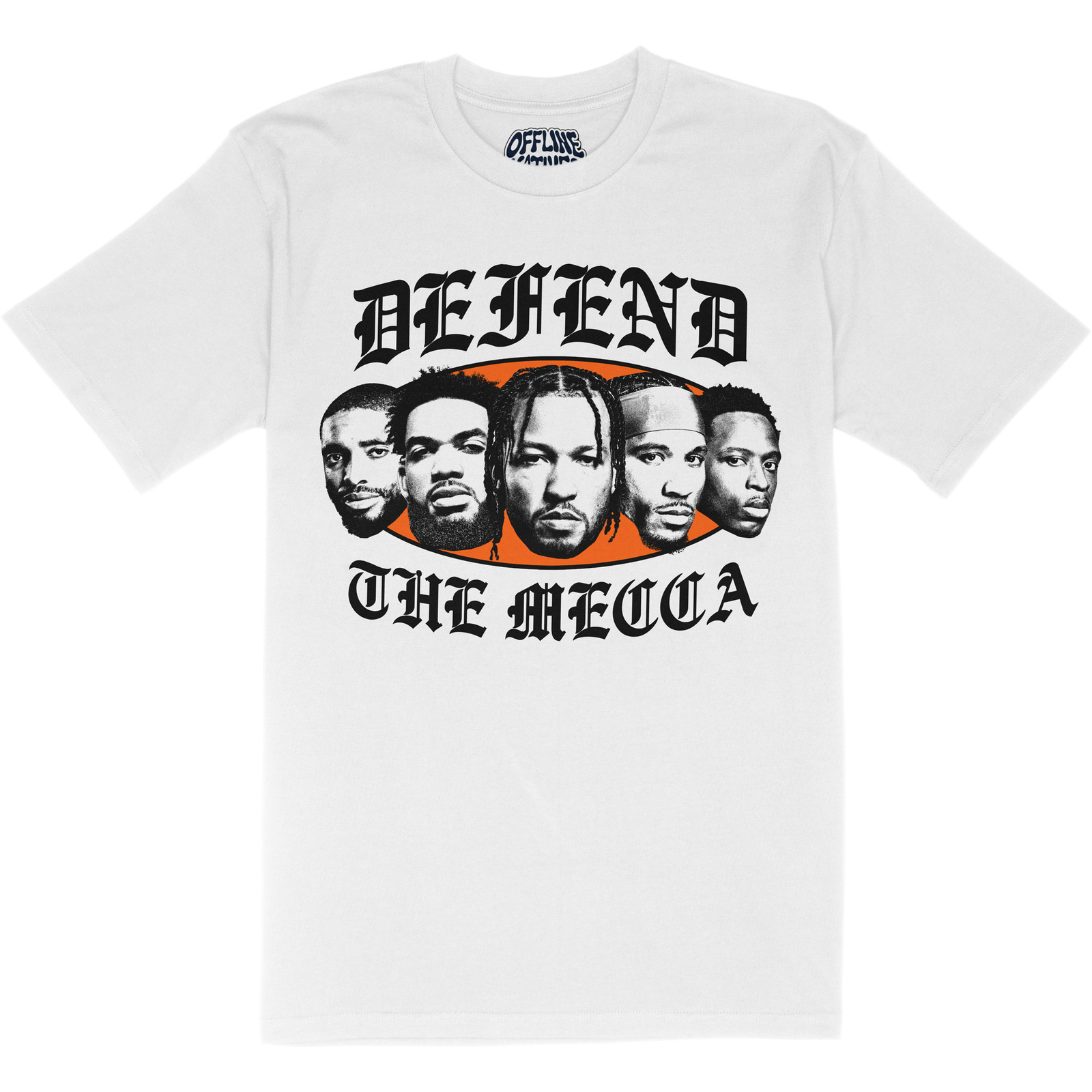Defend The Mecca 2025 New York Knicks T-Shirt - White