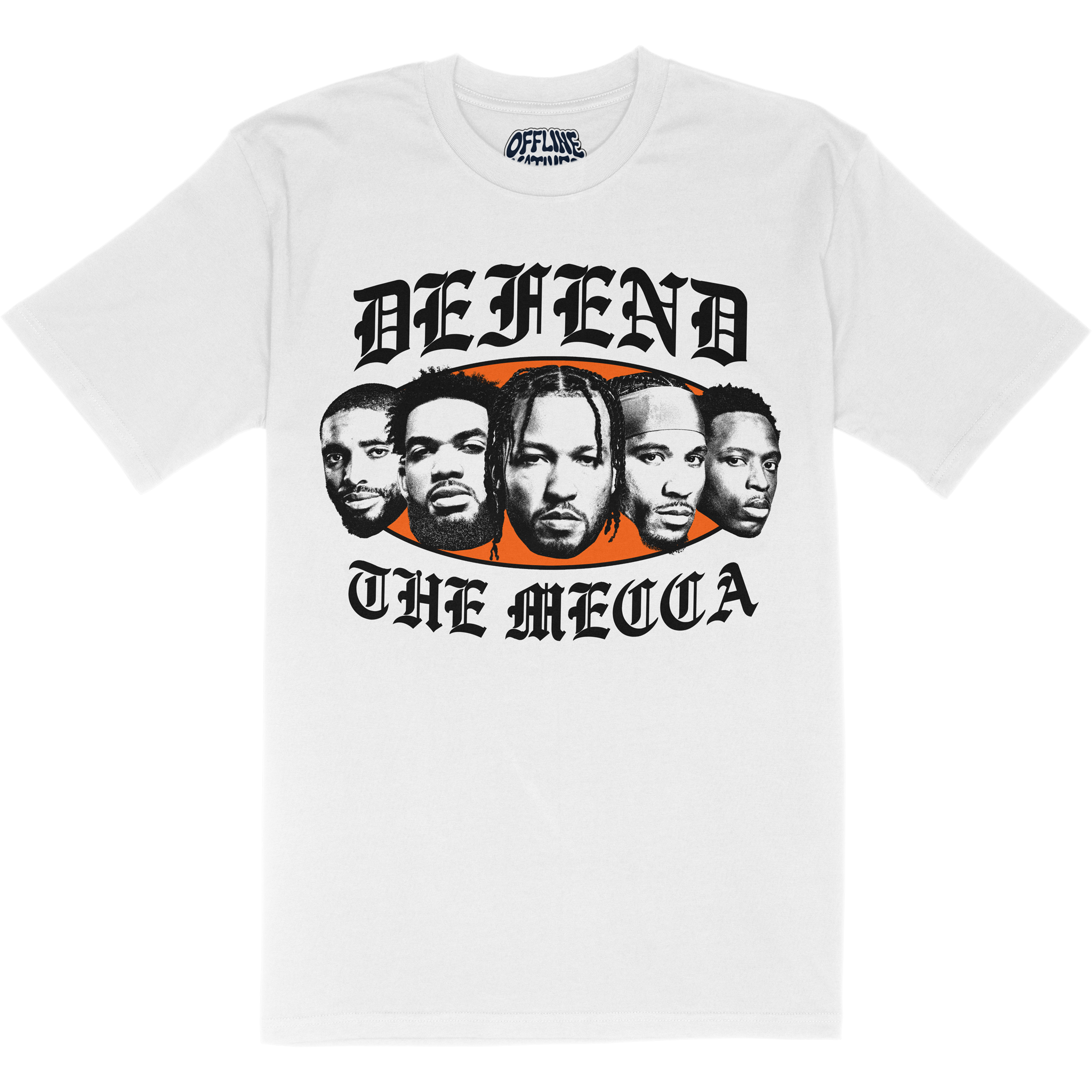Defend The Mecca 2025 New York Knicks T-Shirt - White